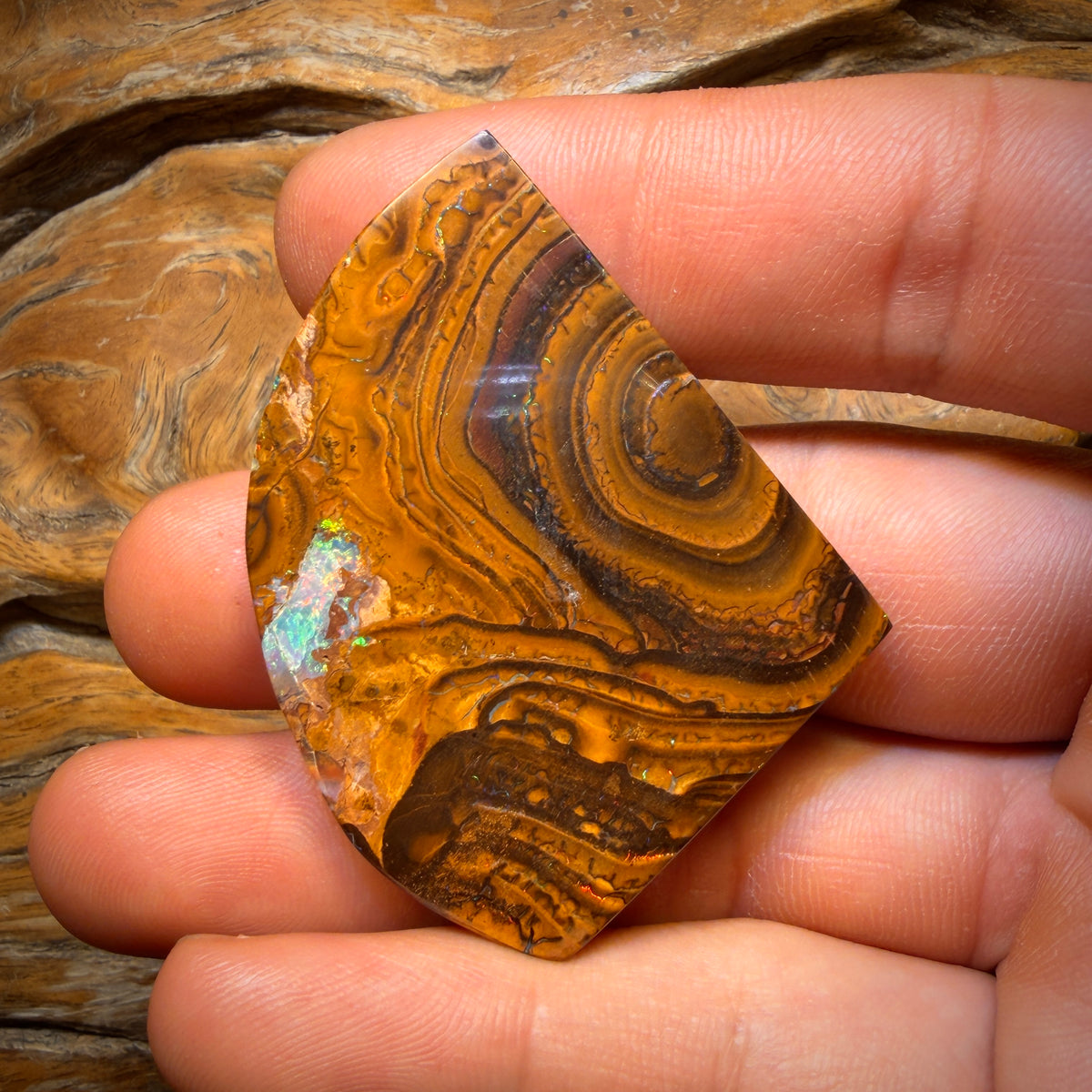116.9cts - Tribal Australian Boulder Opal Massive Stone Bargain