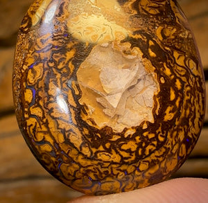 39.1cts - Yowah Nut Crystal Centre Opal. Australian Boulder Opal