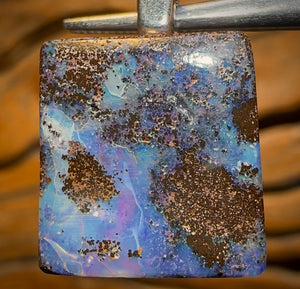 Solid Queensland Boulder Unisex Opal Pendant HALF PRICE BARGAIN