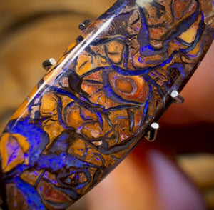 Wildcard! 5.25cts - Tribal Yowah Nut Opal. Australian Opal