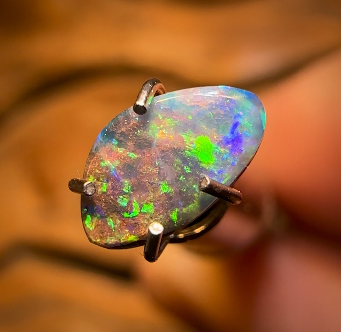 🔨 AUCTION 🔨 0.55cts - Queensland Boulder Seam Opal
