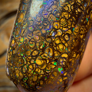 218.7cts - large Tribal Australian Boulder Opal Polished Specimen