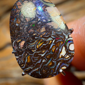 5.2cts - Multicolour Tribal Yowah Nut Opal