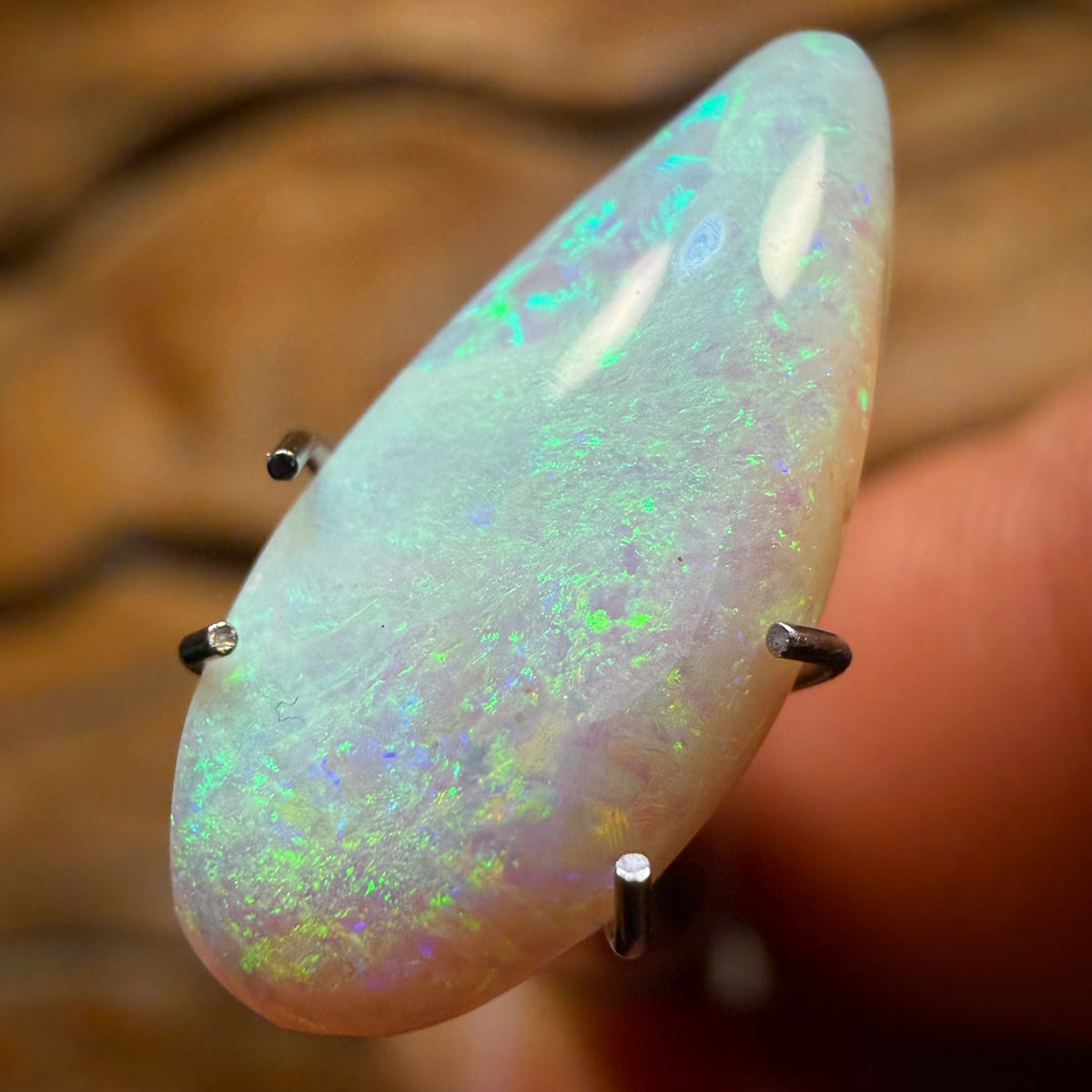 2.1cts - South Australian White Opal from Coober Pedy