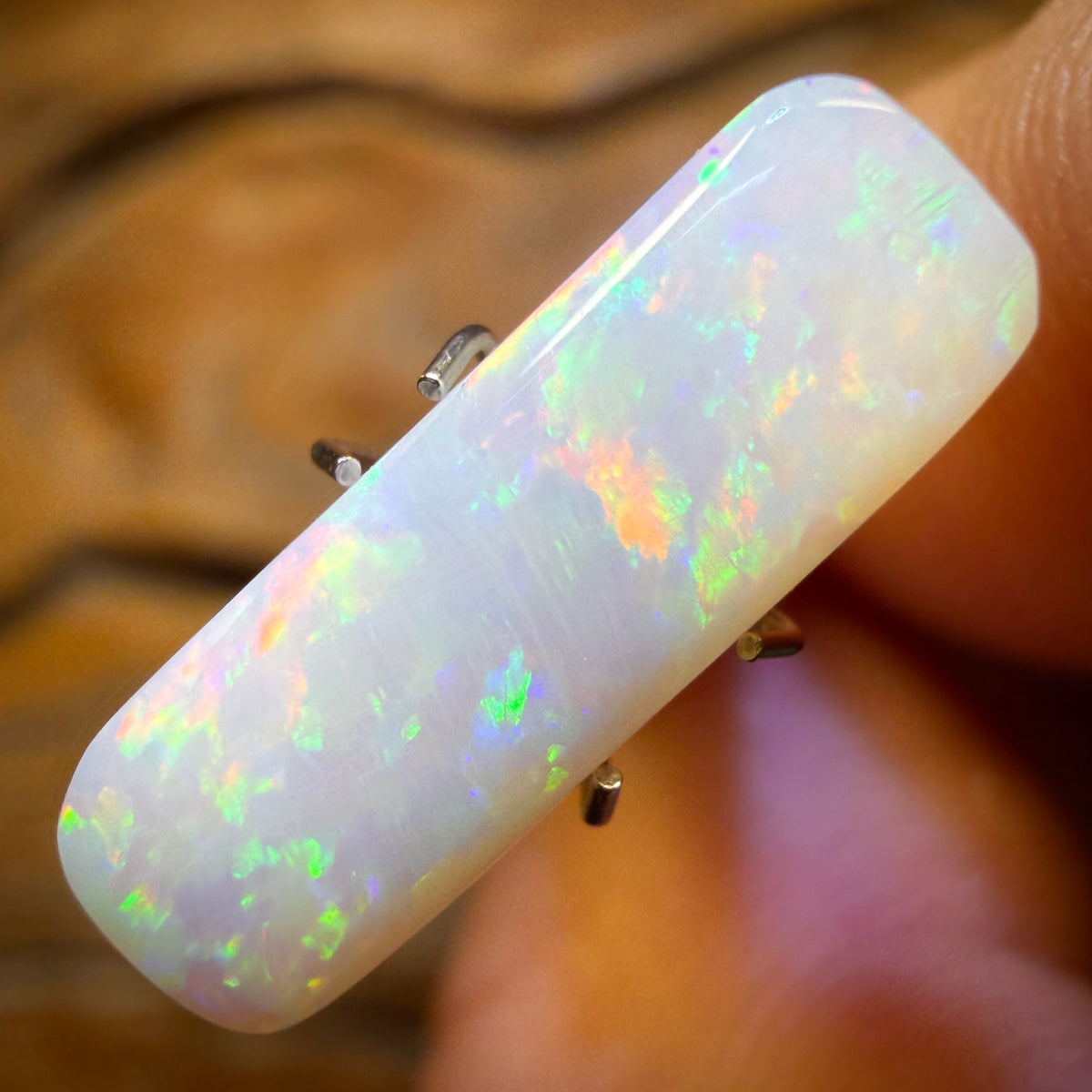 3.1cts - South Australian White Opal from Coober Pedy