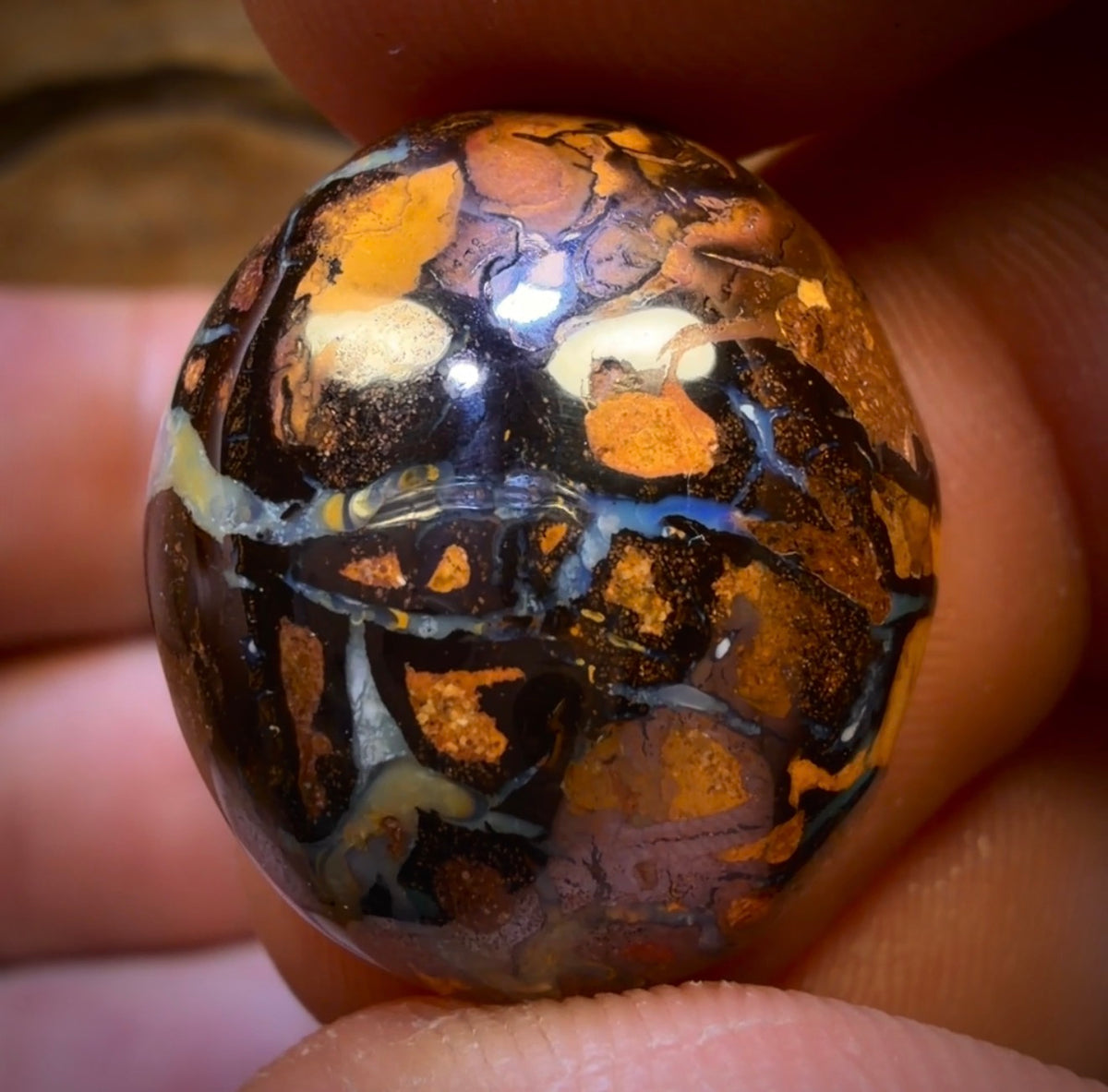 130.8cts - 3x Australian Tribal Boulder Opal’s. Wholesale Dealers Parcel