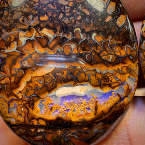 216.8cts - Tribal Queensland Boulder Opal Pair