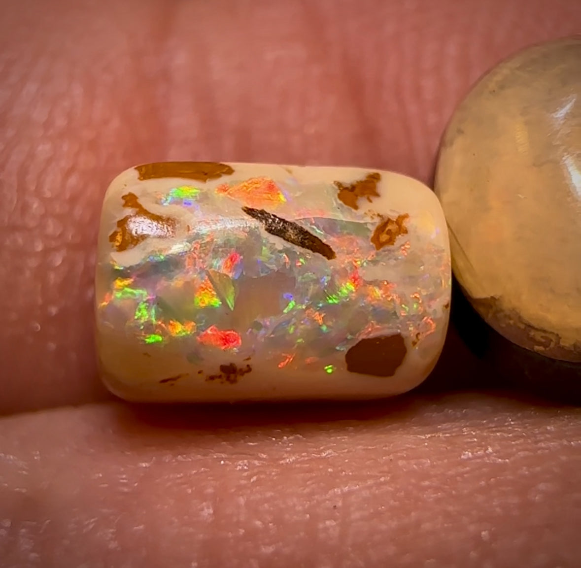 44.5cts - 4x Finished Queensland Boulder Opals with Crystal Centres Wholesale Parcel