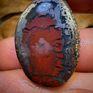 46.4cts - Yowah Nut Kernel Opal Rub. Australian Opal