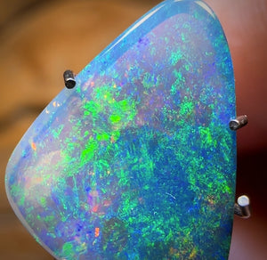 1.65cts - Rare Gem South Australian Black Crystal Opal