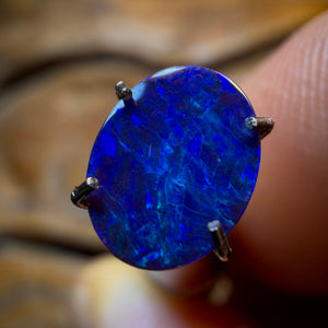 Dad Card! 0.8cts - Australian Boulder Opal Doublet