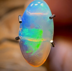 🔨 AUCTION 🔨 0.85cts - Lightning Ridge Crystal Opal