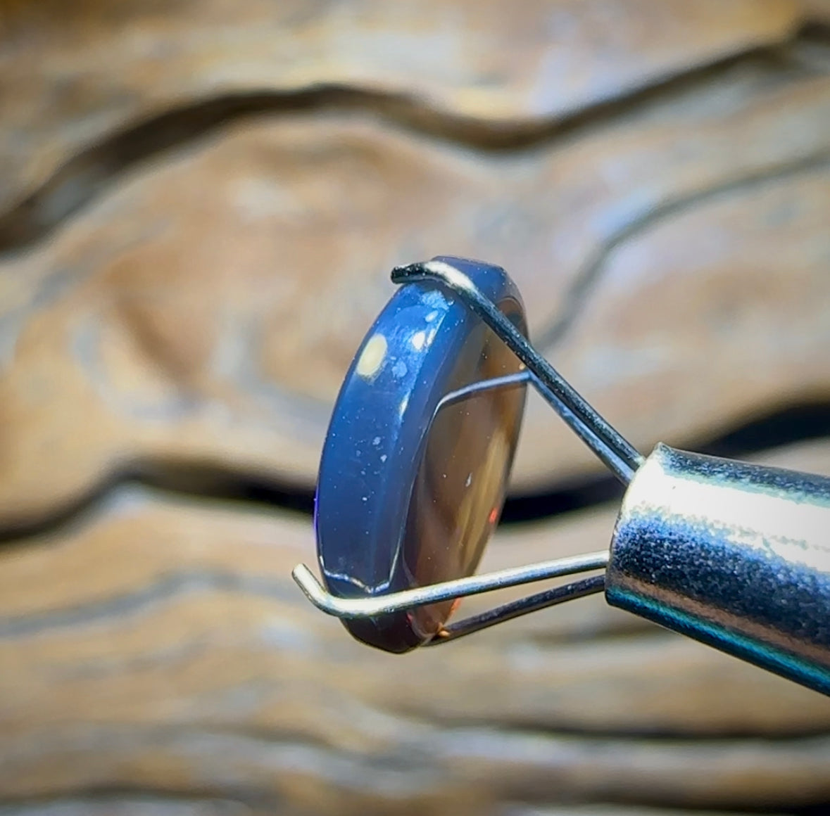 (Template) 2.8cts - Lightning Ridge Black Crystal Opal - Opal Whisperers