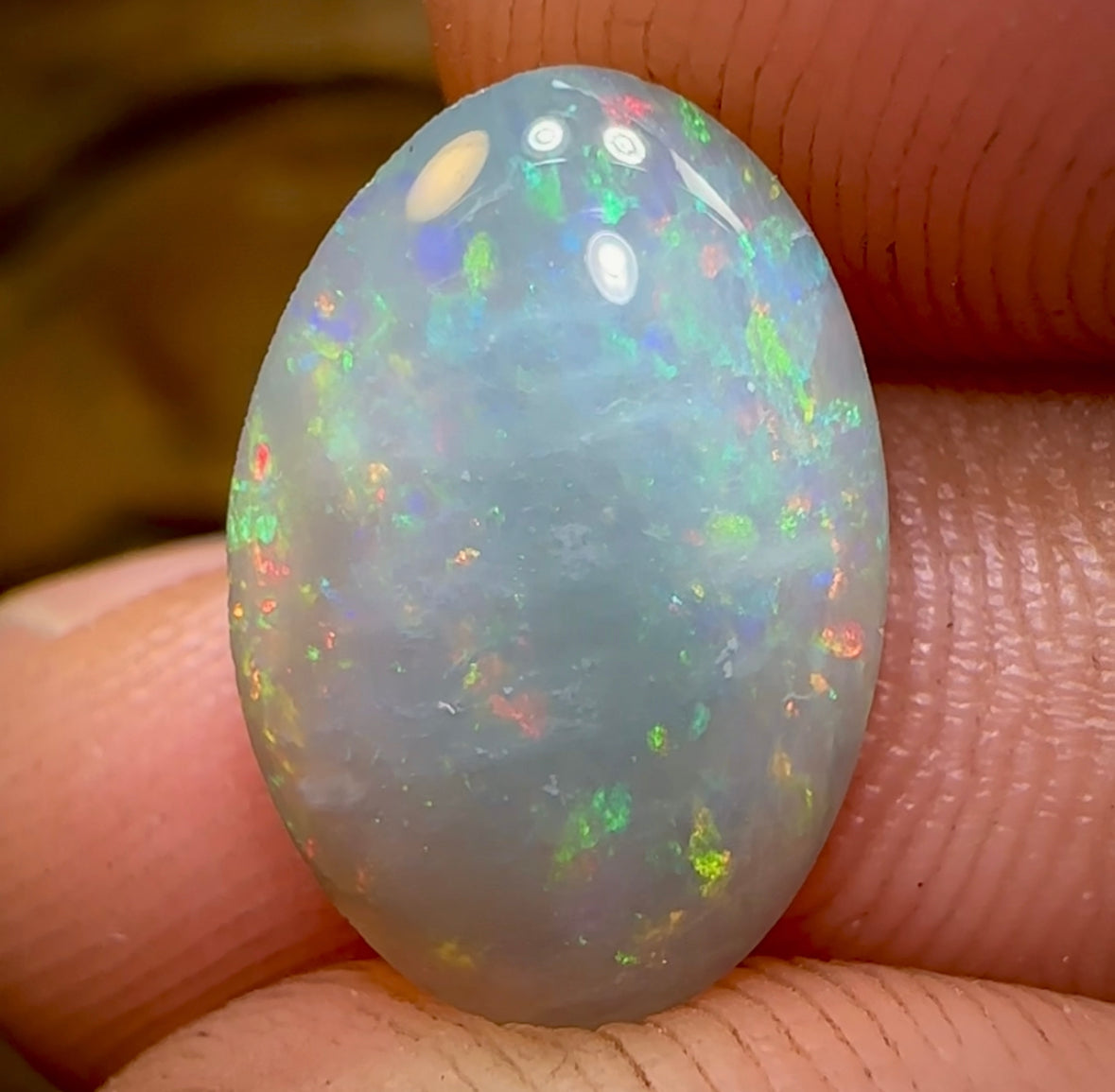 3.9cts  - South Australian Dark Opal from Mintabie - Opal Whisperers