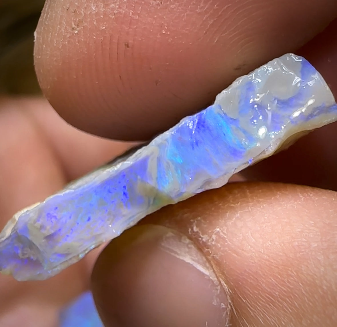 66cts - 4x Lightning Ridge Opal Rough Parcel