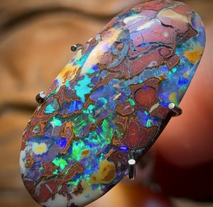 3.2cts - Spot the Picture!!!Queensland Boulder Opal. Australian Opal