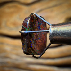 3,6 carats – Opale Tribal Yowah Nut. Opale Boulder d’Australie
