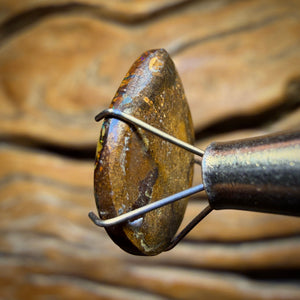 6.3cts - Opale tribale Yowah Nut. Opale boulder australienne