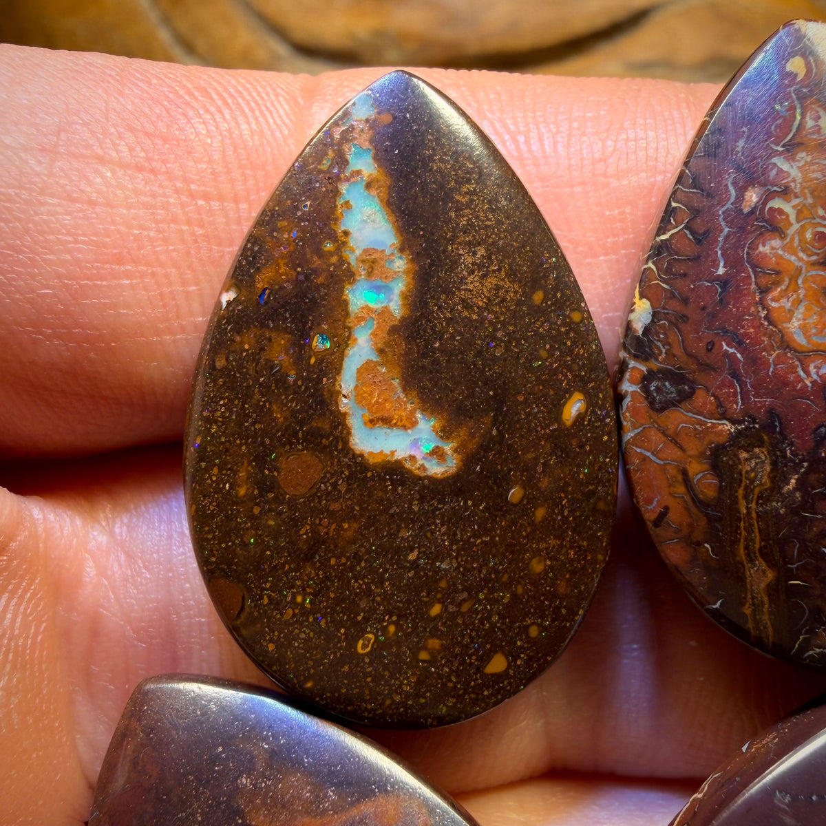 140.3cts - 4x Australian Tribal Boulder Opal’s. Wholesale Parcel