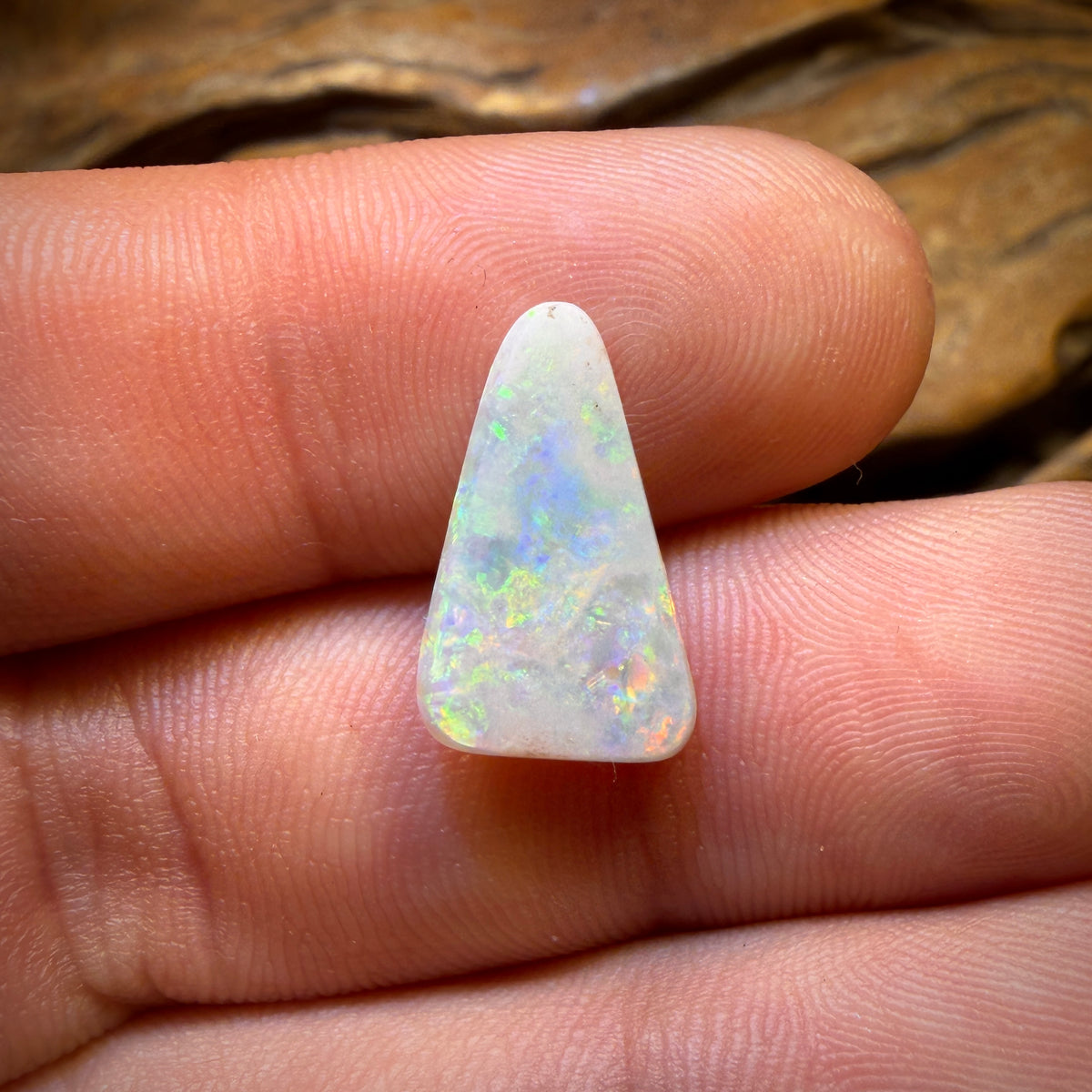3.5cts - Gem Lightning Ridge Light Opal Pure Double Sided Magic