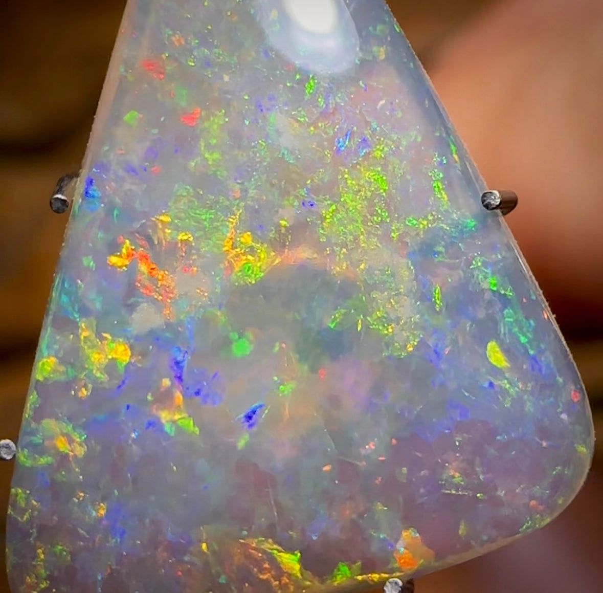 3.15cts - Andamooka Old School, Top Quality South Australian Crystal Opal - Opal Whisperers