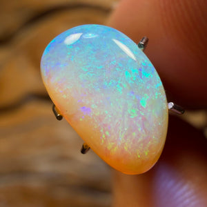 Half Price Card! 2.1cts - Solid Australian Boulder Pipe Crystal Opal