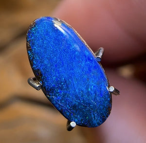 🔨 AUCTION 🔨 1.52cts - Queensland Boulder Solid Seam Opal from Winton