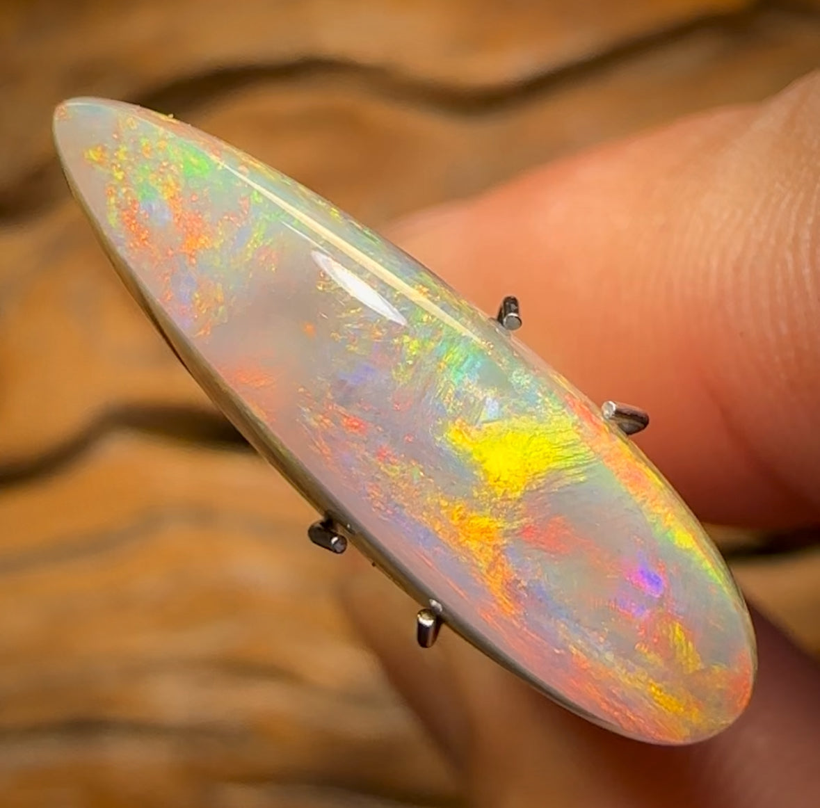 5.1cts - Lightning Ridge Dark Opal Great Size