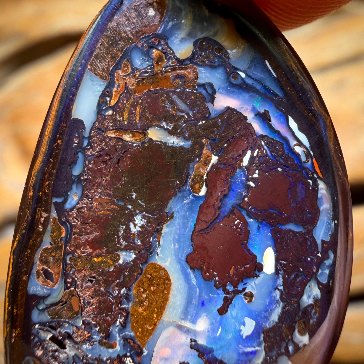 31.5cts - “Elvis” Yowah Nut Kernel Opal. Australian Boulder Opal