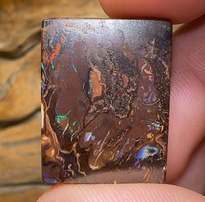 37.4cts - Australian Boulder Opal TRIBAL - Opal Whisperers