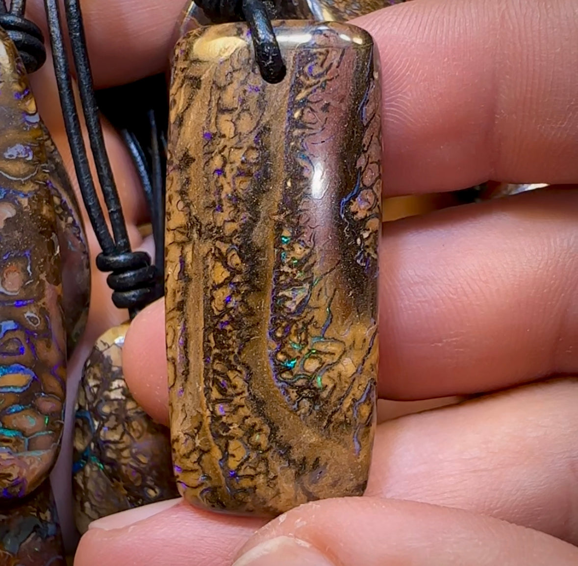 10x Drilled Yowah Boulder Opals. Bulk Wholesale Dealers Package - Opal Whisperers