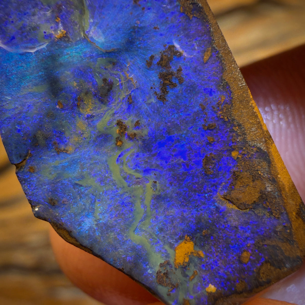 34,2 cts - Rubis d'opale de Queensland Boulder