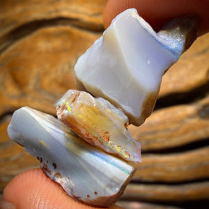 63,7ct - 3x Lightning Ridge Opal Rohpaket