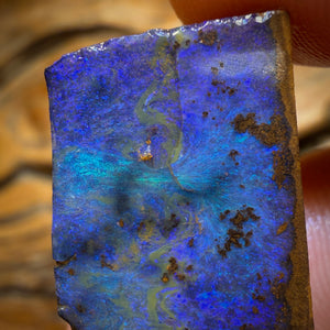 34,2 cts - Rubis d'opale de Queensland Boulder