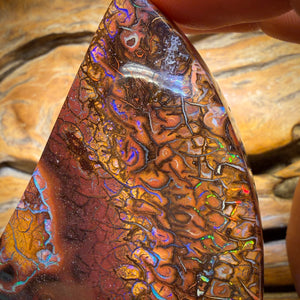 375cts - Huge Tribal Yowah Nut Opal Specimen. Double Sided!