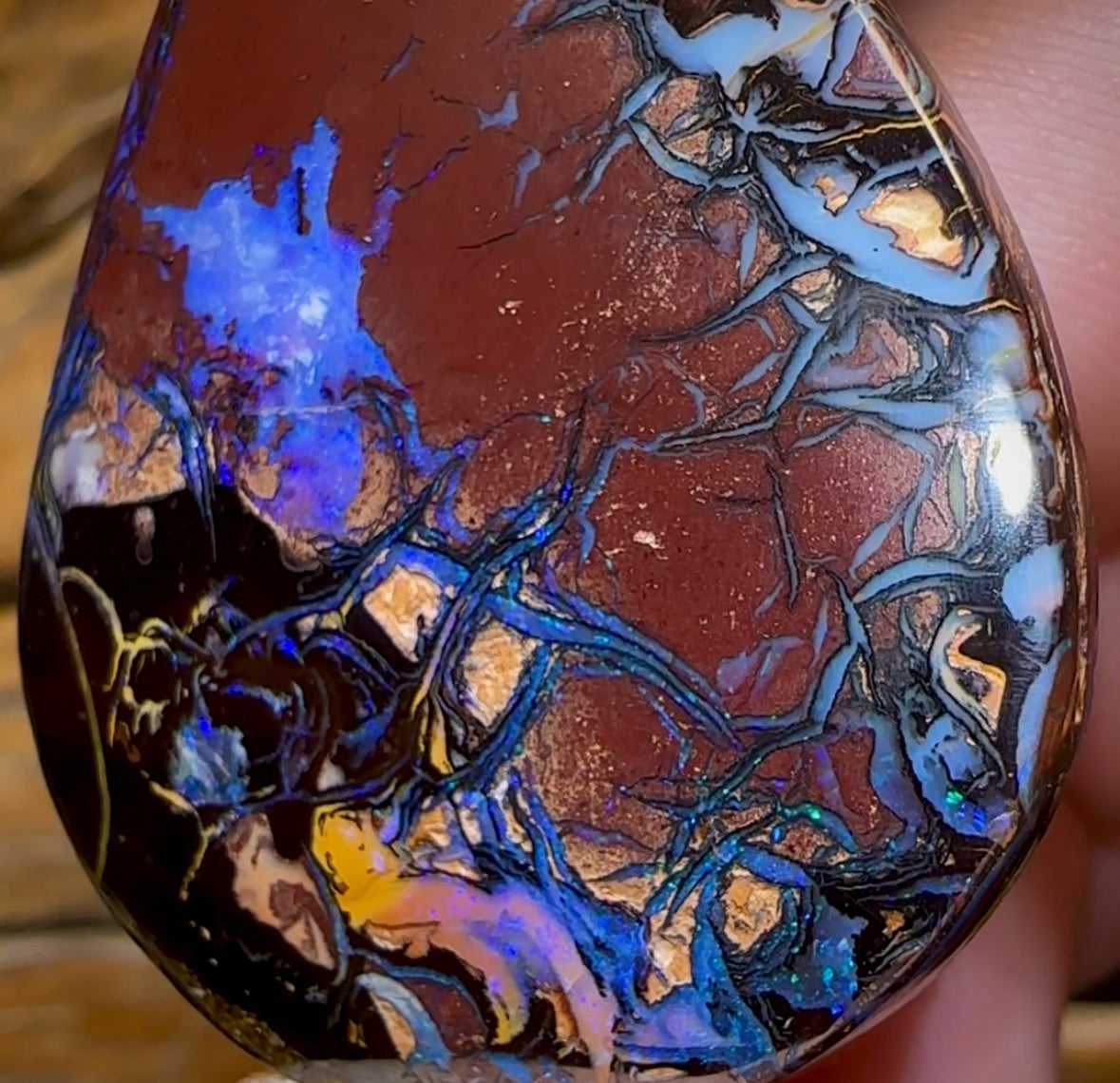 120.1cts - Tribal Queensland Boulder Opal - Opal Whisperers