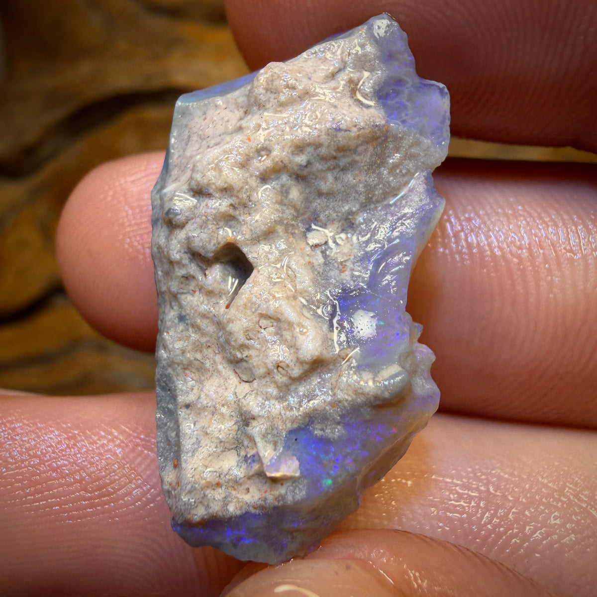 24.4cts - Lightning Ridge Opal Rough Piece