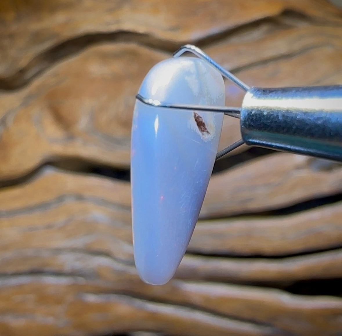 4.6cts - Rare Mintabie Light Opal. Decades Old ISAACS CUT - Opal Whisperers