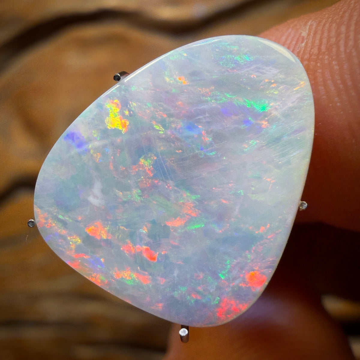 6.3cts - Gem Lightning Ridge Light Opal