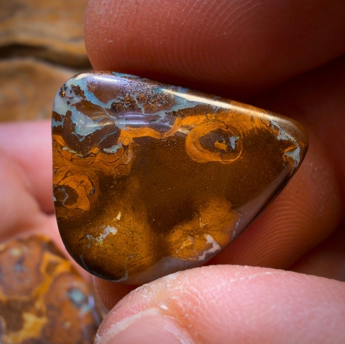 107.8cts - 6x Australian Boulder Opal’s. Wholesale Dealers Parcel