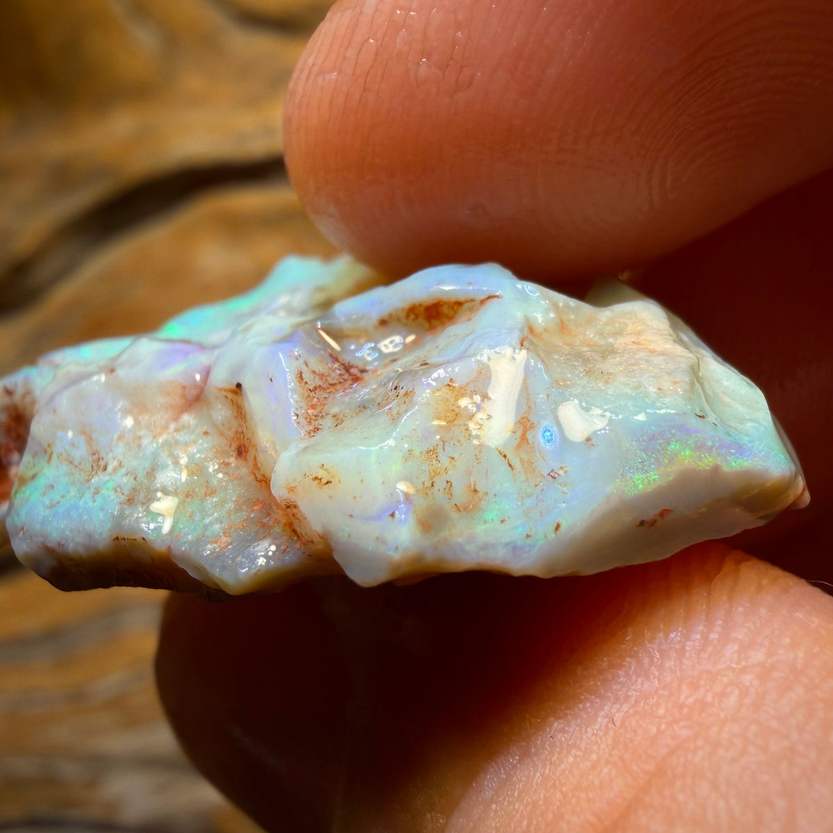 38.7cts - Lightning Ridge Dark Opal Rough Piece