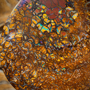 138.8cts - Tribal Yowah Nut Opal. Australian Opal