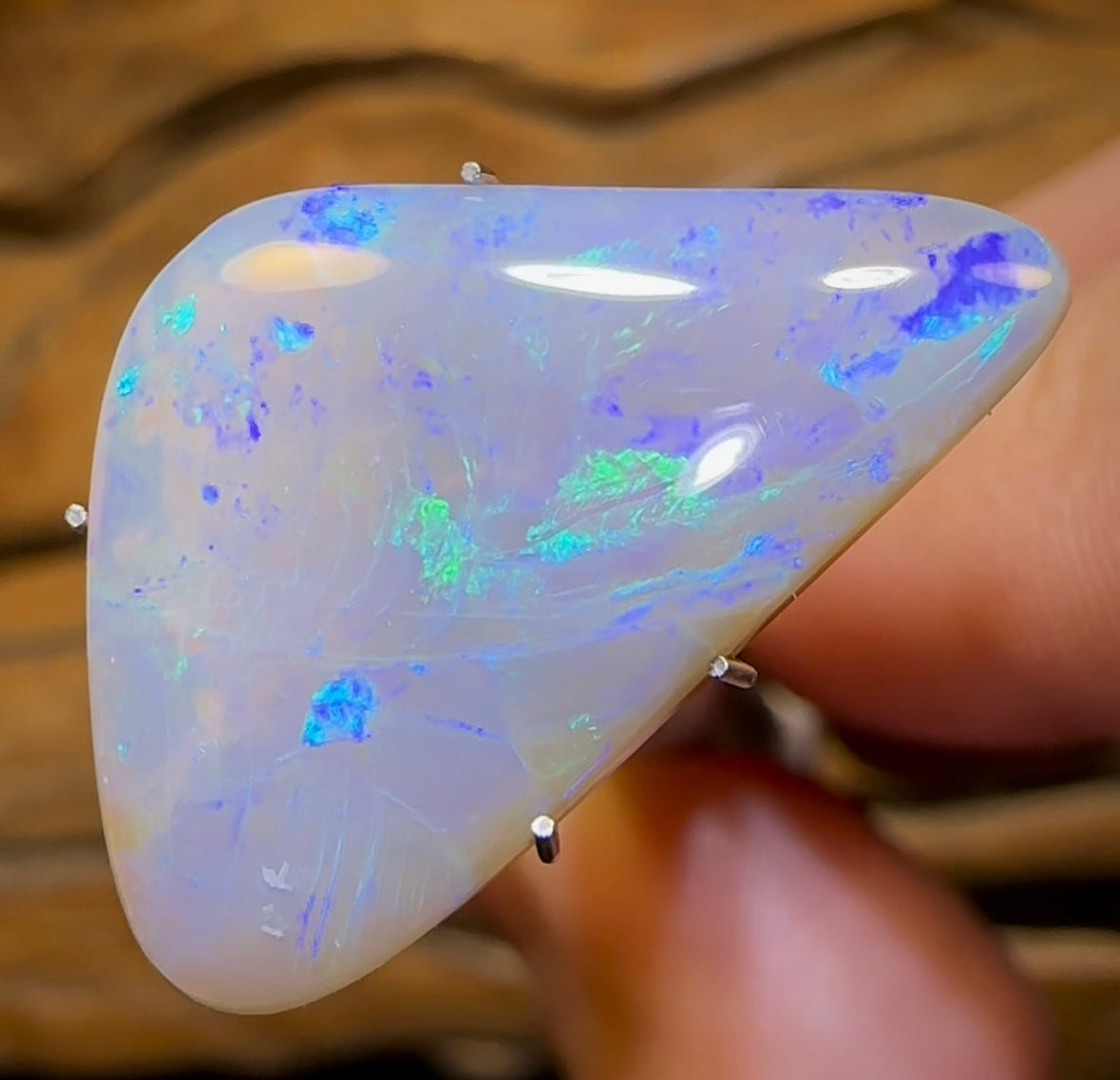 7.2cts - Lightning Ridge Dark Opal - Opal Whisperers