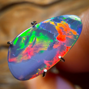2.2cts - Wow As Good as Red Gets Top Australian Boulder Opal Doublet