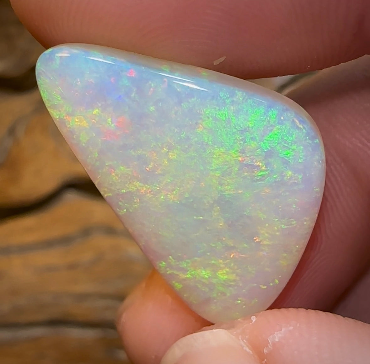 14.6cts - Rare Andamooka Crystal Opal. Gem Quality Double Sided - Opal Whisperers
