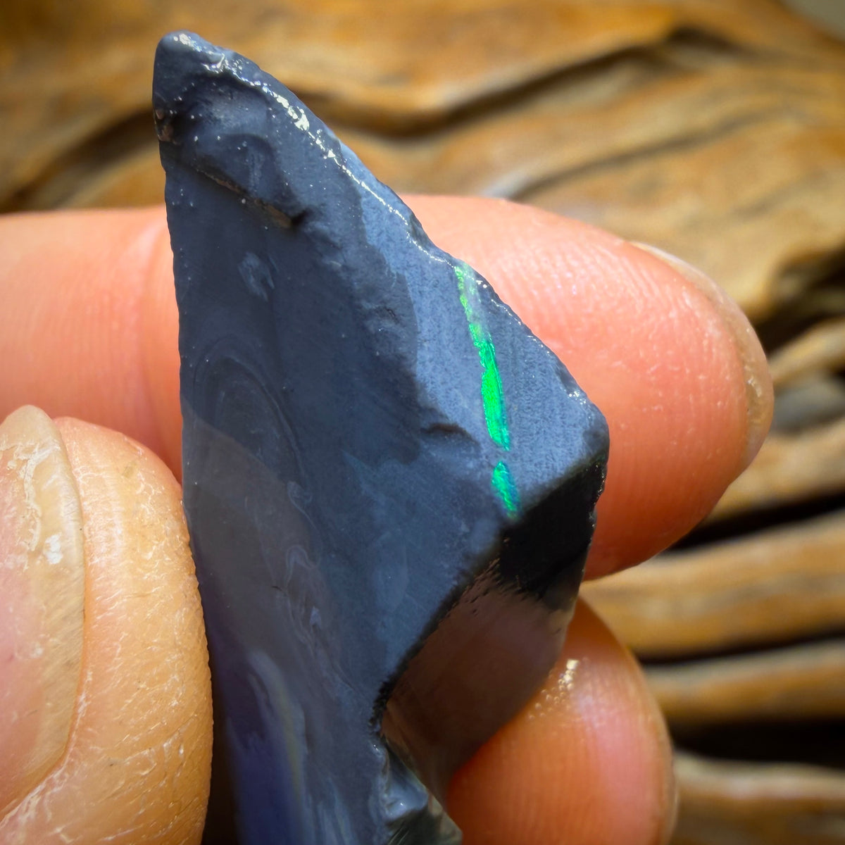 133.2cts - 6x Lightning Ridge Opal Rough Parcel