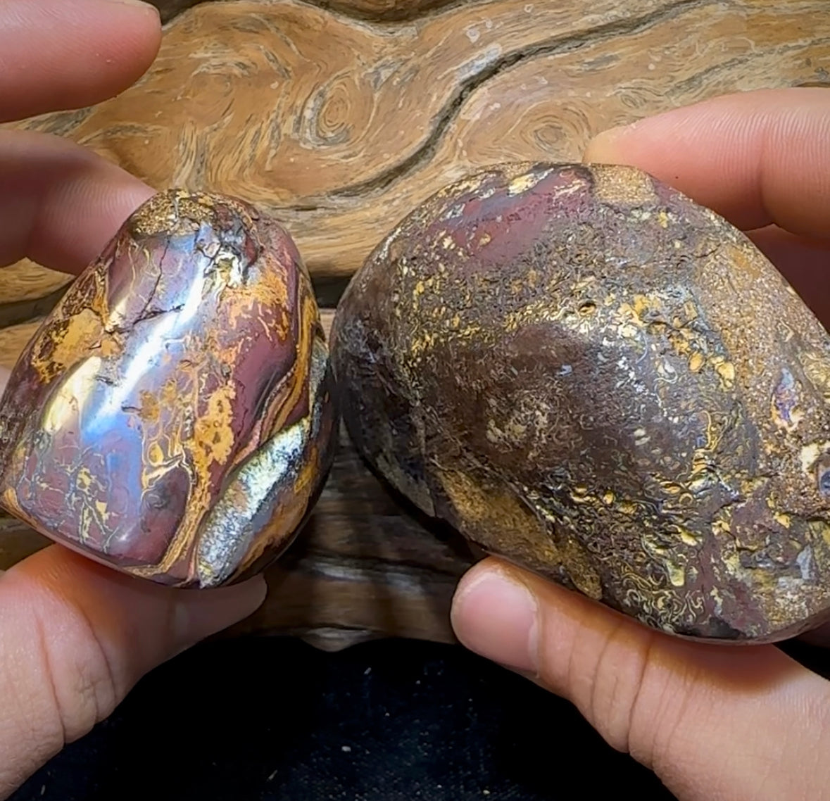 506.6g - Rare Yowah Nut Opal Specimen Pair. Further Cutting potential - Opal Whisperers