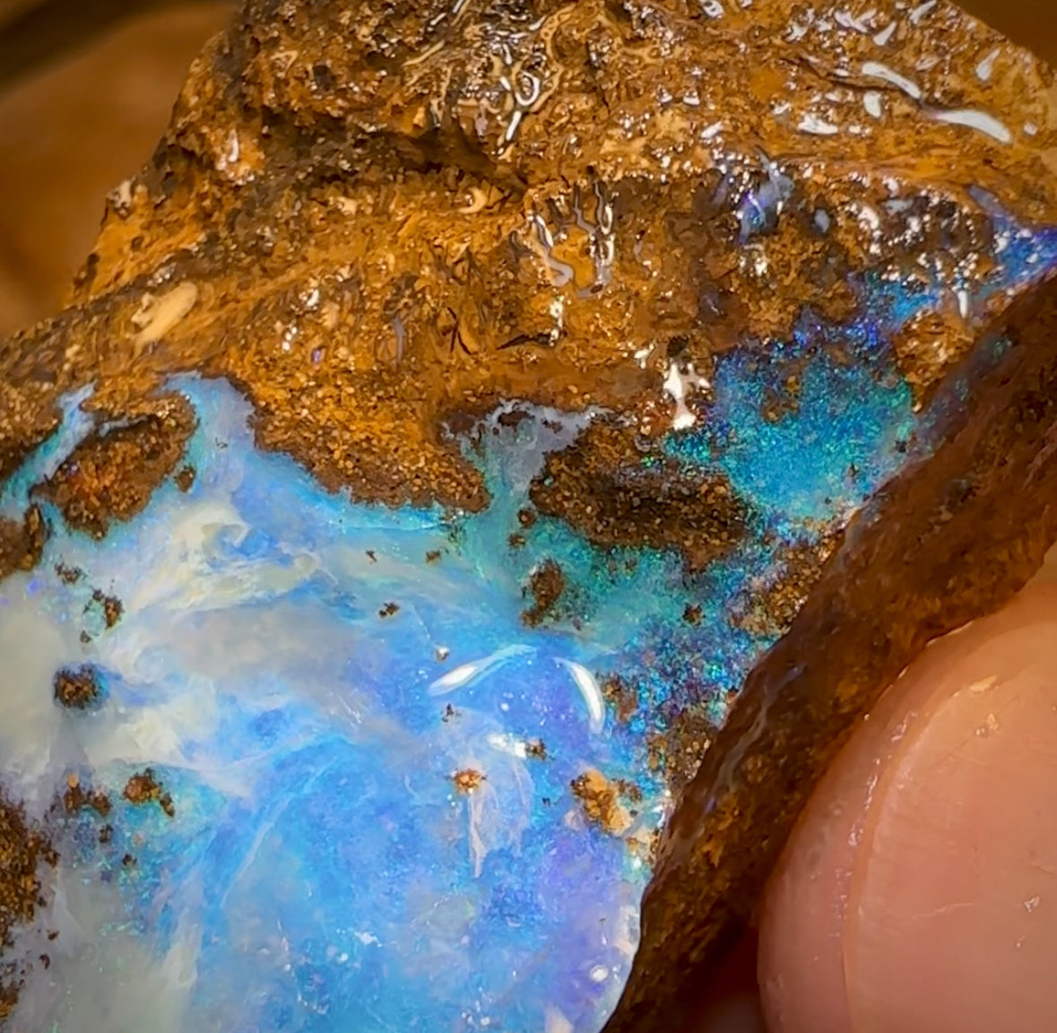 178cts - Queensland Boulder Seam Opal Rough Piece