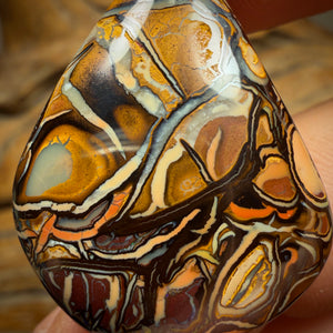 64.4cts - Artistic Tribal Queensland Boulder Opal from Yowah