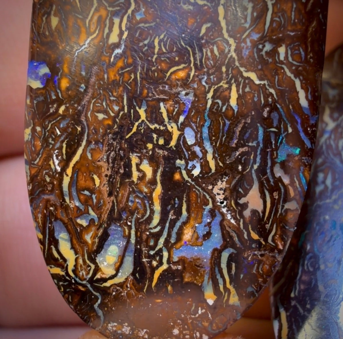 68.1cts - Tribal Queensland Boulder Opal Matching Pair